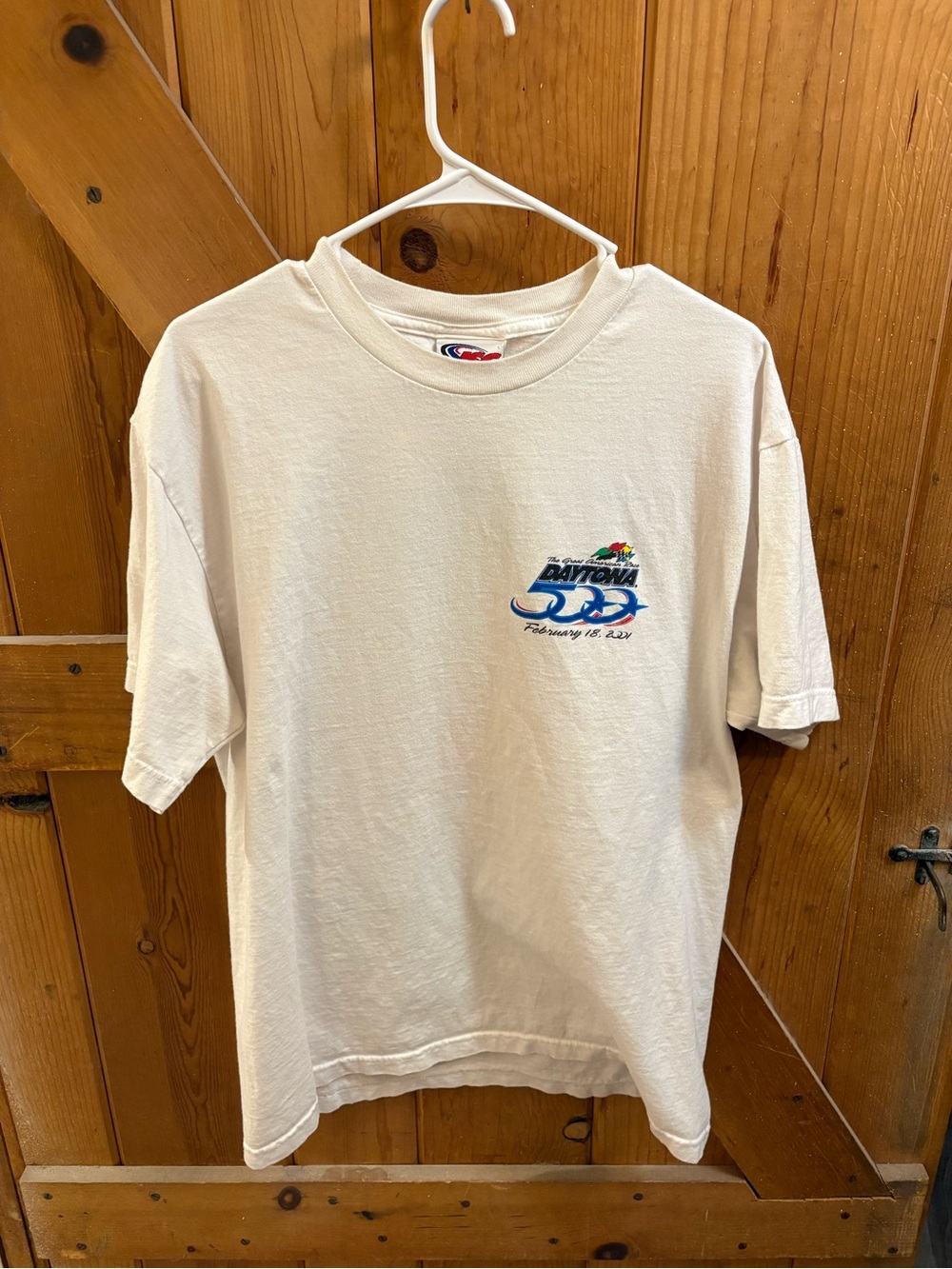 2001 Daytona 500 “The Great American Race” t-shirt